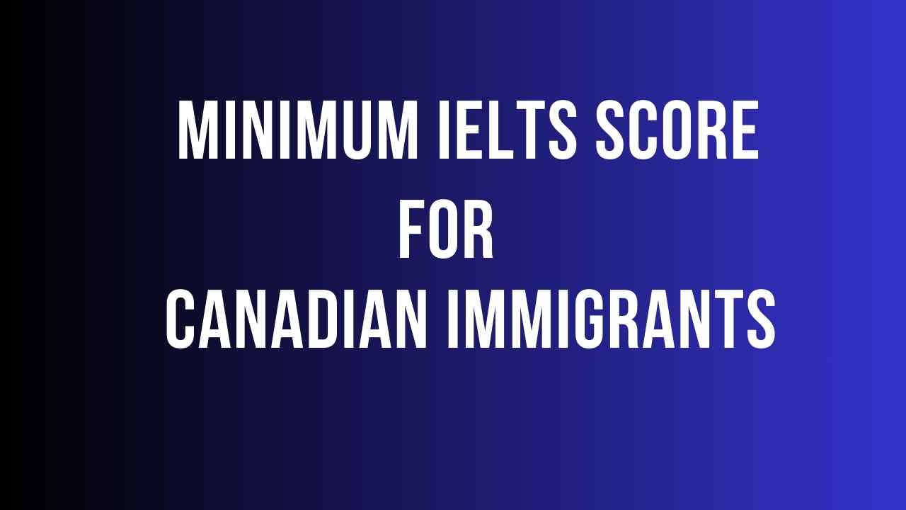 Minimum IELTS Score