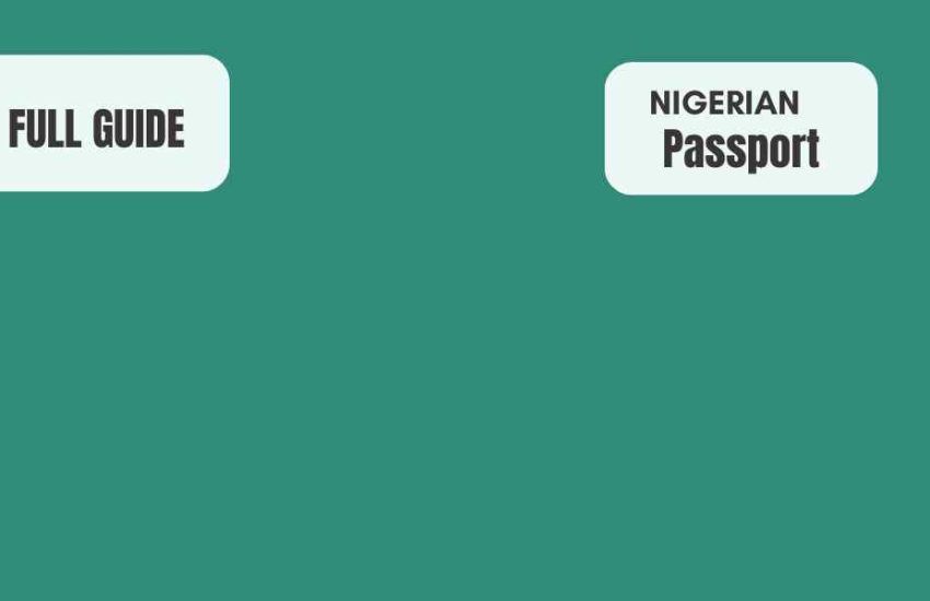How to Get a Nigerian International Passport